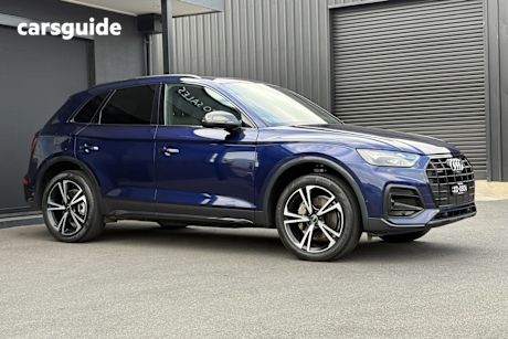 Blue 2020 Audi Q5 Wagon 40 Tdi Quattro Design