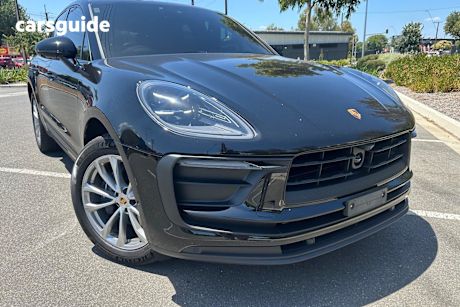 Black 2023 Porsche Macan Wagon