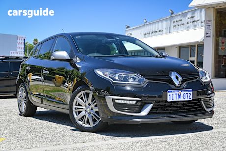 Black 2016 Renault Megane Hatchback Gt-Line