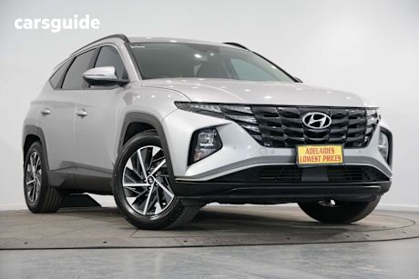 Silver 2022 Hyundai Tucson Wagon Elite (Awd)