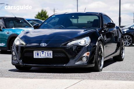 Black 2012 Toyota 86 Coupe Gts