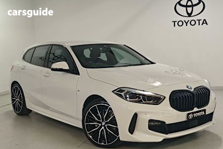 White 2023 BMW 118I Hatchback M Sport