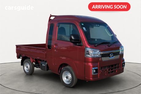Red 2025 Daihatsu Hijet Ute Tray JUMBO EXTRA 4WD