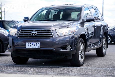 Grey 2010 Toyota Kluger Wagon Kx-R (Fwd) 7 Seat