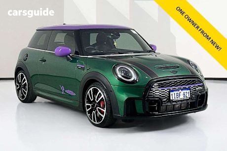 Green 2022 Mini Cooper Hatchback Jcw Mini Yours 3D Hatch