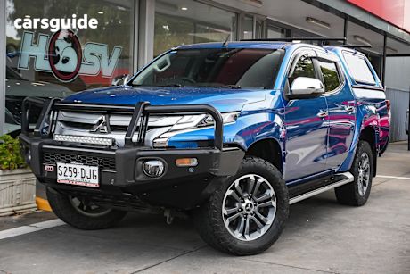 Blue 2022 Mitsubishi Triton Double Cab Pick Up Gls (4X4)