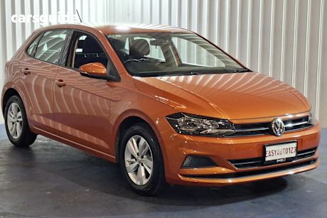 Orange 2019 Volkswagen Polo Hatchback 85 Tsi Comfortline