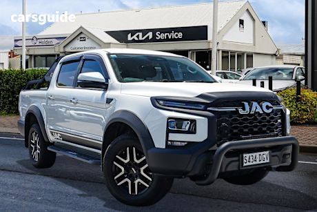 White 2024 JAC T9 UTE Dual Cab Pick-up Oasis (4X4)
