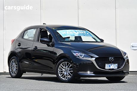 Black 2019 Mazda 2 Hatchback Gt (5Yr)