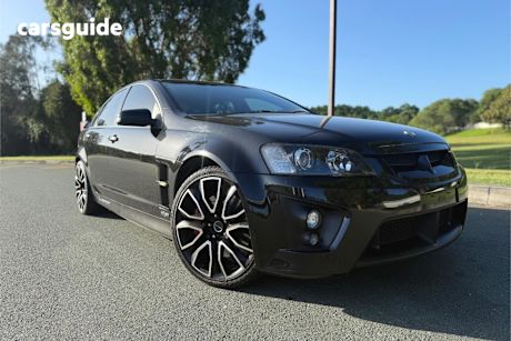 Black 2007 HSV Clubsport Sedan R8 R