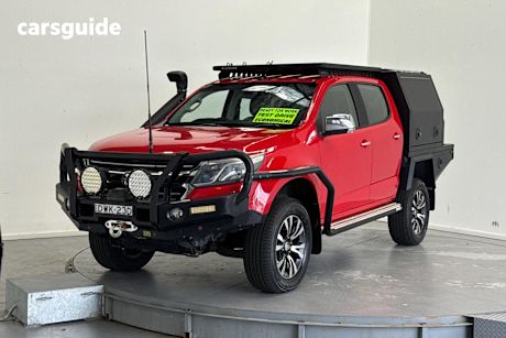 Red 2018 Holden Colorado Crew Cab Pickup Ltz (4X4)