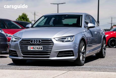 Silver 2017 Audi A4 Sedan 2.0 Tfsi Quattro S Tronic Spt