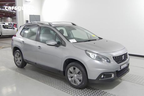 Grey 2018 Peugeot 2008 Wagon Active