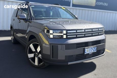 Silver 2024 Hyundai Santa FE Wagon Hev (2Wd)