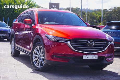 Red 2018 Mazda CX-8 Wagon Asaki (Awd)