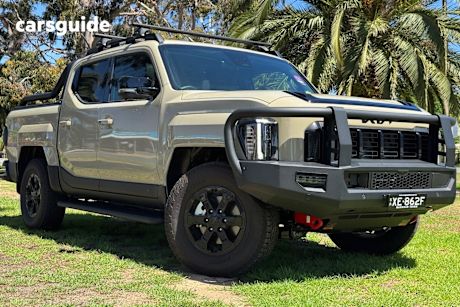 Beige 2025 Kia Tasman Double Cab Pick Up X-Pro (4X4) (0.9T) Bdy Fender