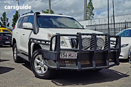 White 2010 Toyota Landcruiser Prado Wagon Gxl (4X4)