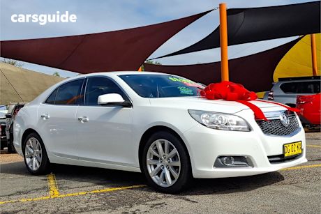 White 2014 Holden Malibu Sedan Cdx
