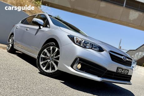 Silver 2022 Subaru Impreza Hatchback 2.0I-L (Awd)