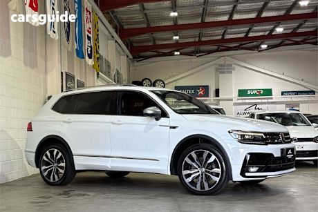 White 2019 Volkswagen Tiguan Wagon Allspace 162 Tsi Highline