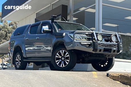 Grey 2016 Holden Colorado Crew Cab Pickup Ltz (4X4)