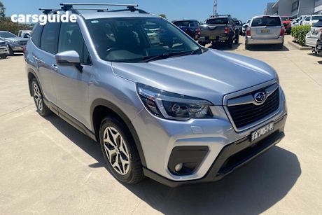 Silver 2021 Subaru Forester Wagon 2.5I-L (Awd)