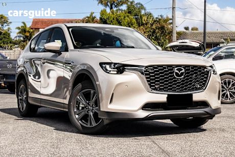 Beige 2025 Mazda CX-60 Wagon G40E Pure Hybrid