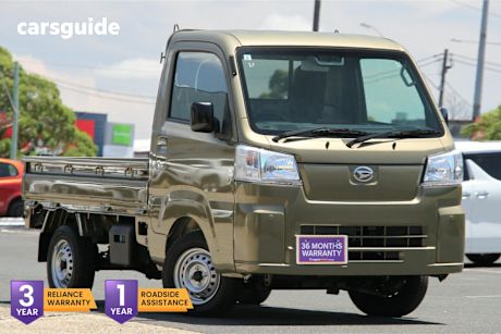 Green 2024 Daihatsu Hijet Ute Tray STANDARD