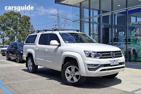 White 2017 Volkswagen Amarok Dual Cab Utility V6 Tdi 550 Sportline