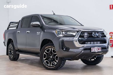 Grey 2020 Toyota Hilux Double Cab Pick Up Sr5 (4X4)