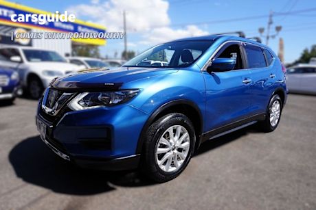Blue 2018 Nissan X-Trail Wagon St 7 Seat (2Wd)