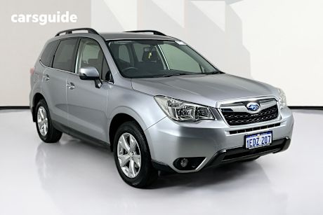 Silver 2013 Subaru Forester Wagon 2.0I-L