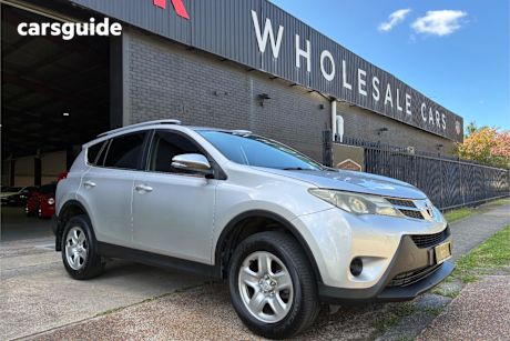 Silver 2015 Toyota RAV4 Wagon Gx (2Wd)