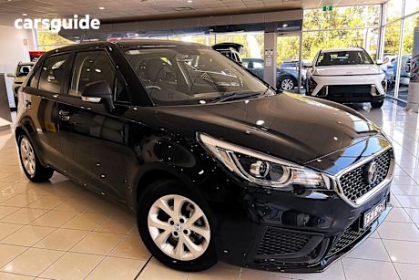 Black 2022 MG MG3 Hatchback Core (With Navigation)