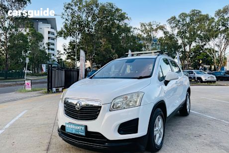 White 2013 Holden Trax Wagon Ls