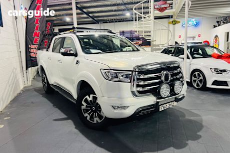 White 2022 GWM UTE Dual Cab Utility Cannon-L (4X4)