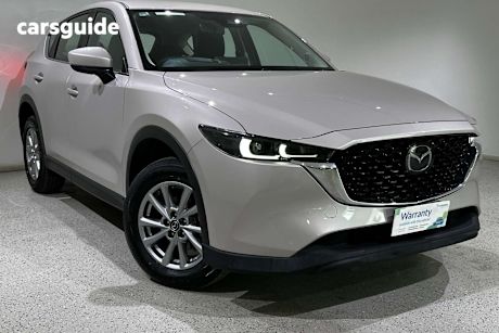 Beige 2024 Mazda CX-5 Wagon G25 Maxx Sport (Fwd)