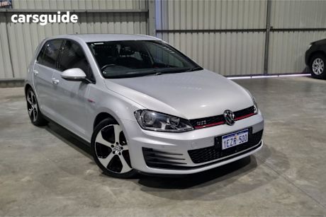 Silver 2015 Volkswagen Golf Hatchback Gti