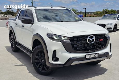 White 2025 Mazda BT-50 Dual Cab Pick-up Sp (4X4)