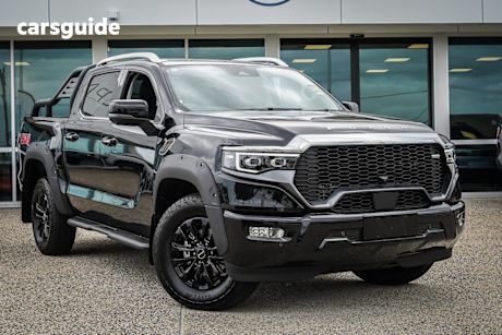 Black 2025 Foton Tunland Dual Cab Pick-up V9-S (4X4)