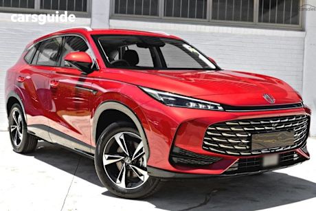 Red 2024 MG HS Wagon Vibe