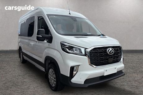 White 2025 LDV Deliver 9 Mini-bus Lwb Mid Roof 12 Seat