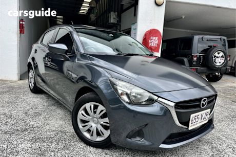 Grey 2014 Mazda 2 Hatchback Neo