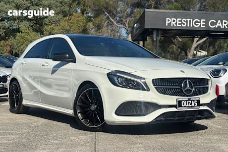 White 2017 Mercedes-Benz A180 Hatchback