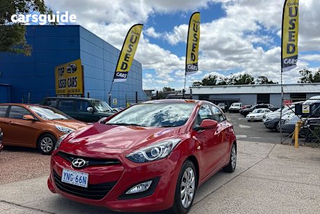 Red 2010 Hyundai I30 Hatchback Sr