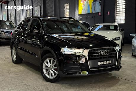 Black 2017 Audi Q3 Wagon 1.4 Tfsi (110Kw)