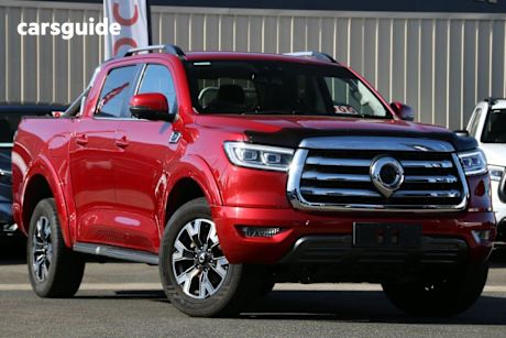 Red 2020 GWM UTE Dual Cab Utility Cannon (4X4)