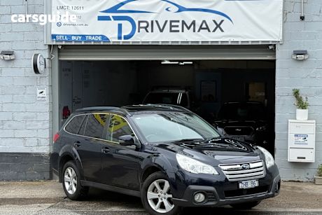 Blue 2012 Subaru Outback Wagon 2.5I Premium
