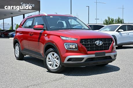 Red 2024 Hyundai Venue Wagon