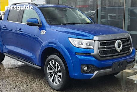 Blue 2025 GWM Cannon Dual Cab Utility Ultra (4X4)